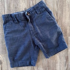 WONDER KIDS blue adjustable waist shorts- sz. 4